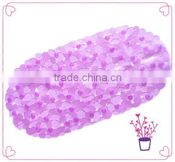 Oval pebble non-slip Bath Mat