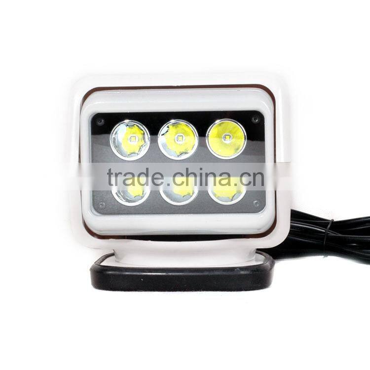 Waterproof 6pcs*5W Remote Control spotlight IP68 Led Working Light for Cars