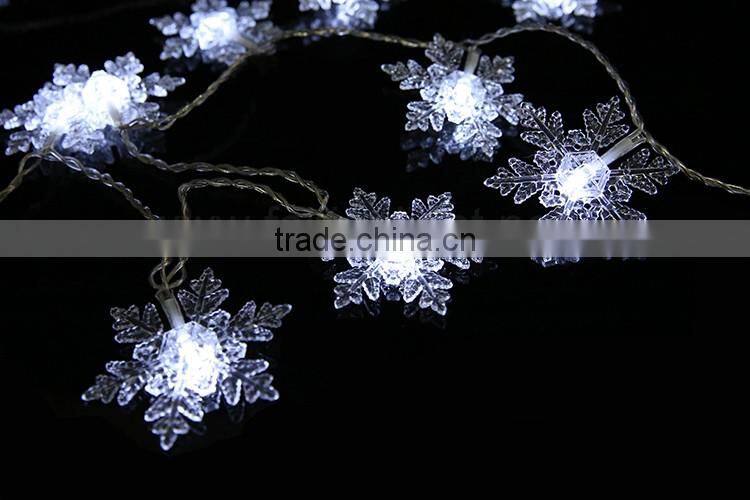 TZFEITIAN IP44 transformer falling snowflake decoration string light