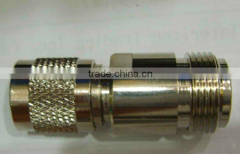 brass TNC connector female to N male adaptor