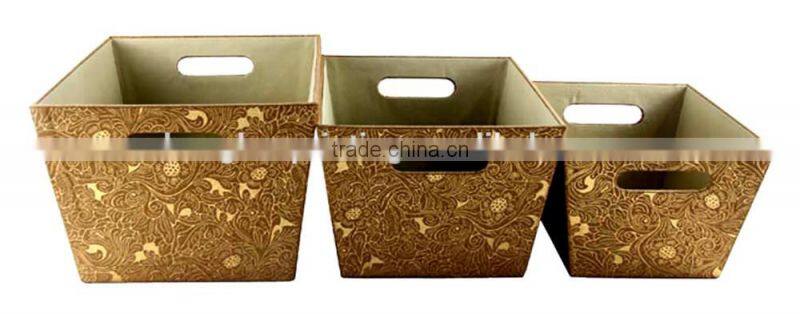 Handmade customized multipurpose paper storage box clothes storage box