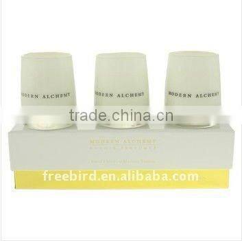 Modern Scented Soy Candle set