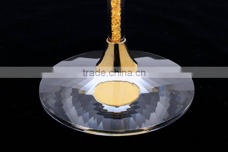 2015 new design crytal goblet matini with crystal stem for wedding for party for dinner for drinking item no.OH13218