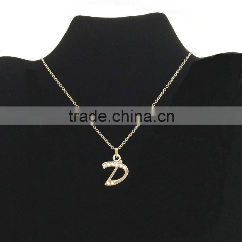 2016 Fashion Alphabet Charms Necklace, A-Z Alphabet charms In fashion Trends