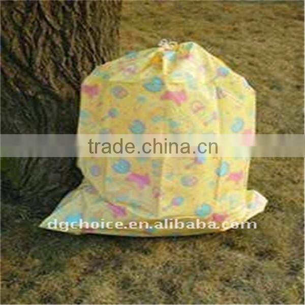 High quality plastic drawstring bag biodegradable