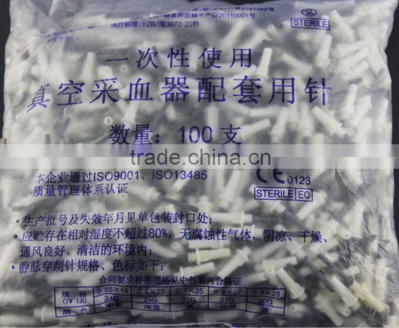 Sterile Multi samples needles for luer adaptor