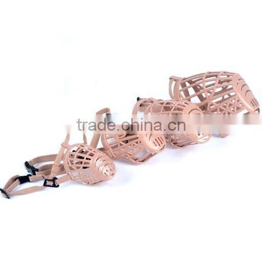 Good selling dog muzzle with collar , Adjustable Dog Muzzle , dog muzzle plastic