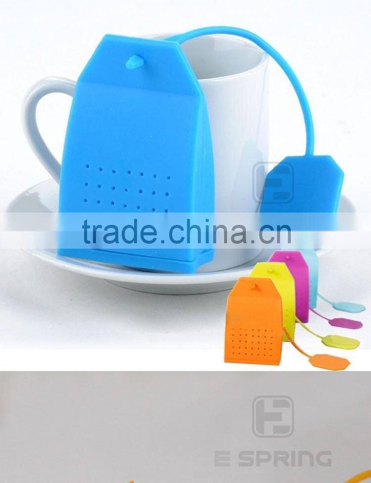 2016 hot selling food grade silicone tea bag