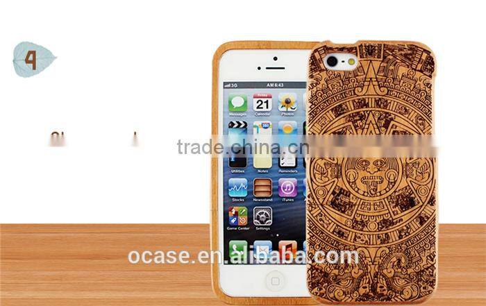 Special Calender Engraving phone case wood cover for IPhone 6/6s/6 plus