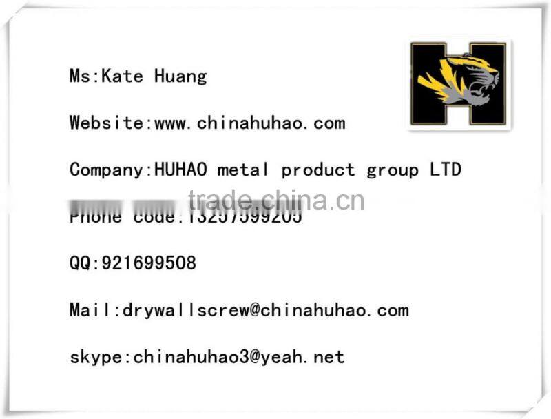 order from china direct china huhao flat head self tapping screw
