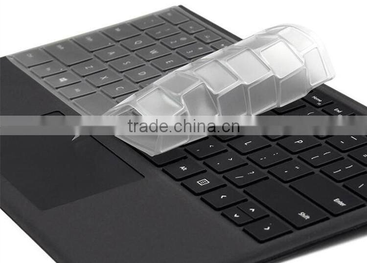 High transparency allows full access to all controls custom keyboard skin for Surface Book