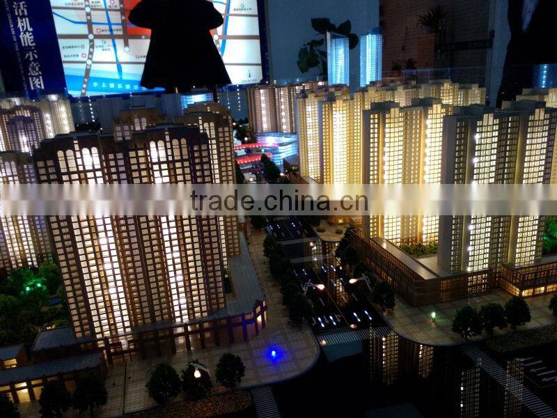 Apartments house miniature architectural model 1/150 for Real Estate