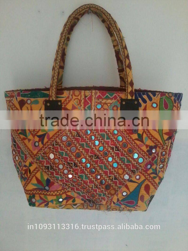 VINTAGE BANJARA ETHNIC HANDMADE BANJARA TRIBAL BAG/TOTE BAG/SHOULDER BAGS