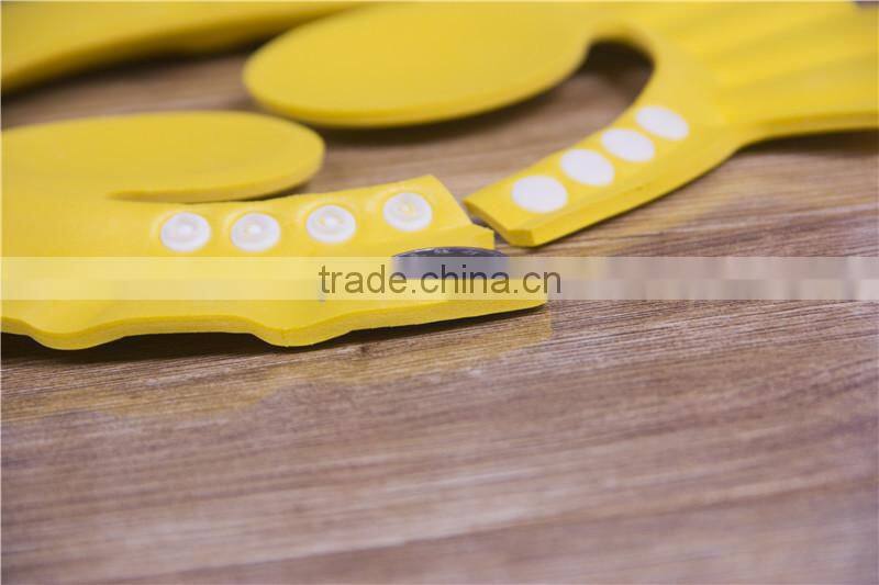 Wholesale Customized EVA Materail Baby Heat Shower Cap, Baby Shampoo Hat