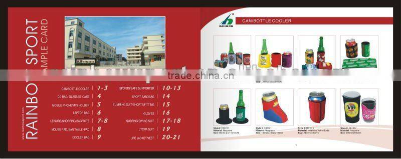 neoprene water bottle cooler with belt