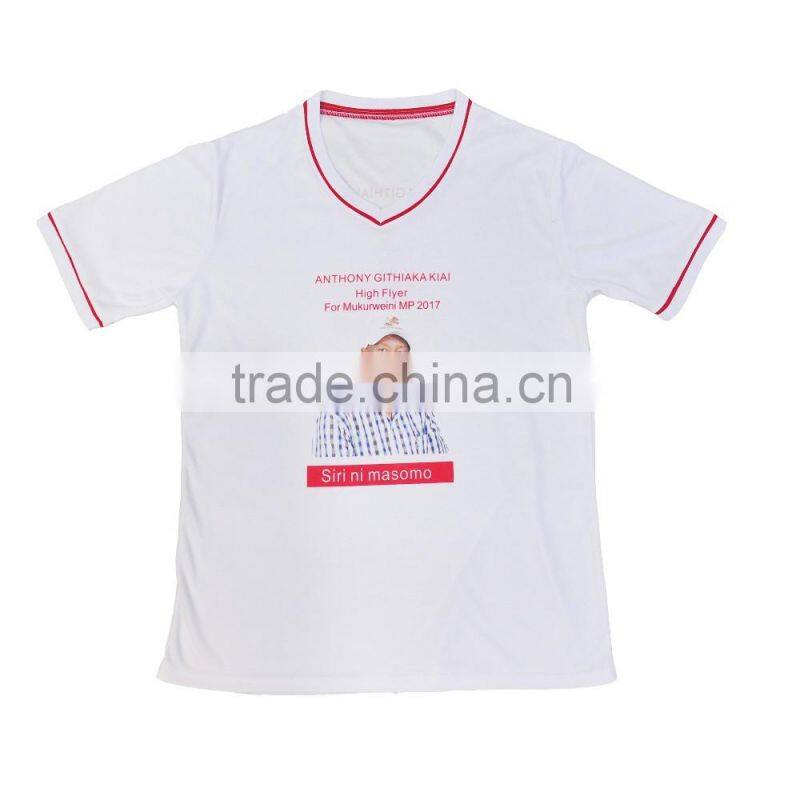 Customised Cheap Unisex Election T Shirts China Wholesale