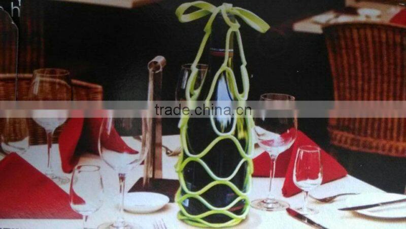 Silicone wine bottle holder and mat with OEM/ODM design