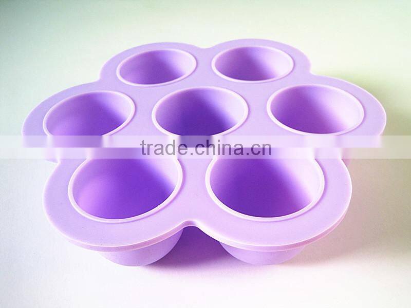 Wholesale FDA food grade non stick bpa free silicone baby food containers