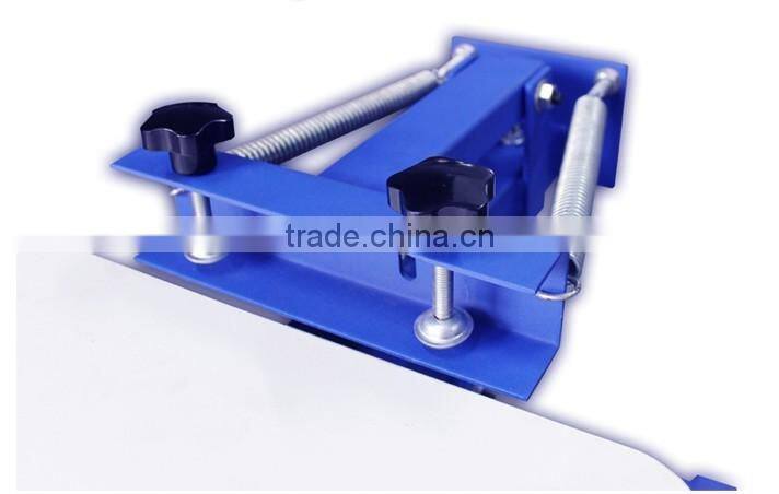 1 color 1 station screen printing machine