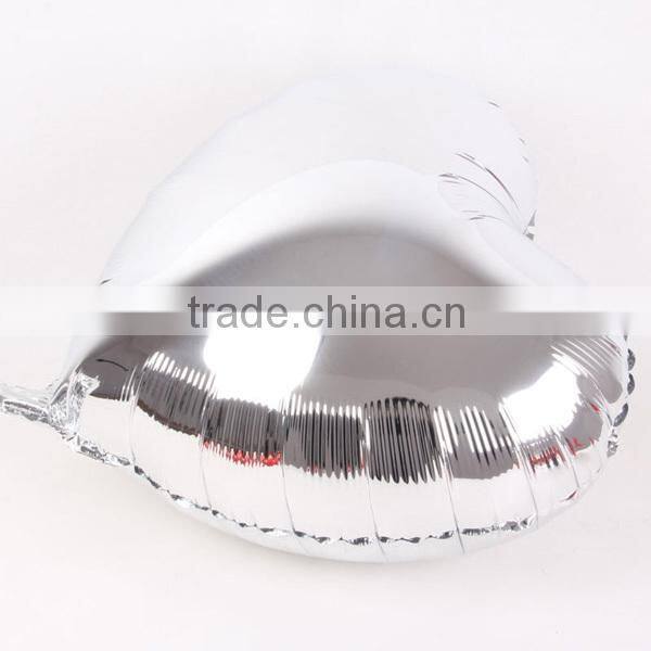 2015 18 inch heart design children balloons for kids gift