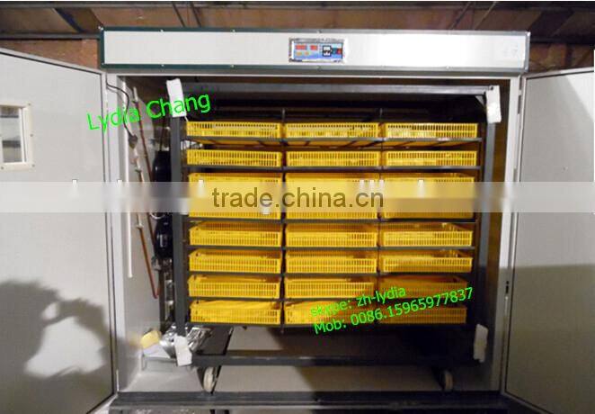 new type 4224 chicken incubator with CE,setter&hatcher combined egg incubator from lydia