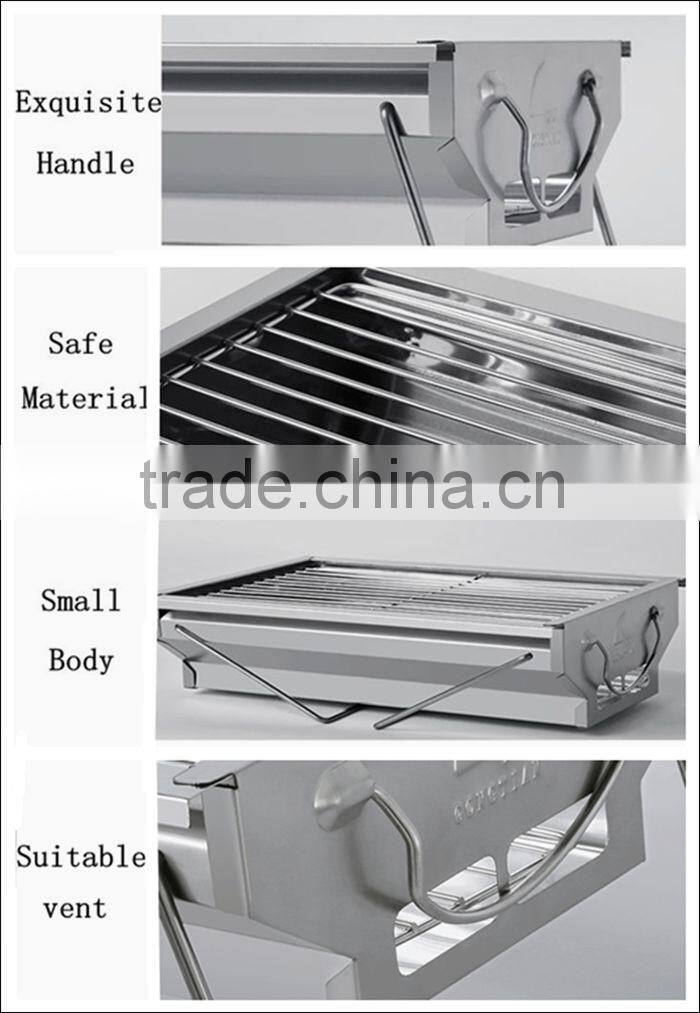 High quality mini charcoal bbq grills for vacation
