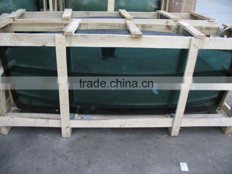 Green color glass windshield China Windsreen Auto Glass