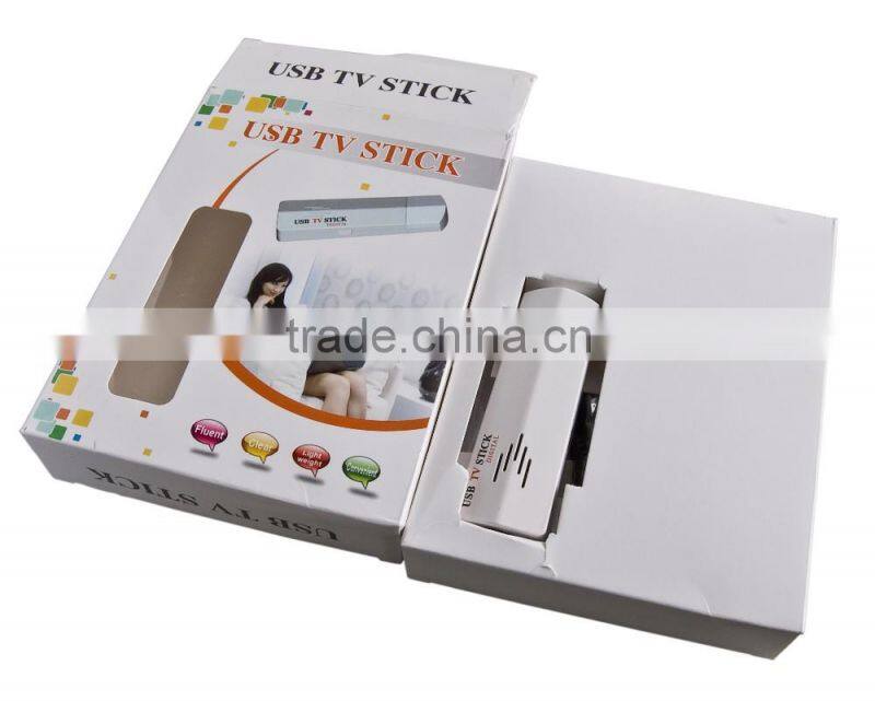 Portable FM media player with analog usb tv tuner