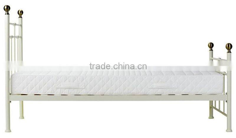 Beautiful soft Italian furniture metal single bed