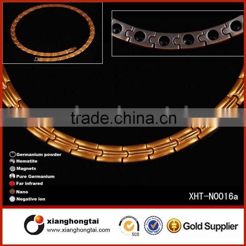 Wholesale Stainless Steel 18K Gold Plated Necklace