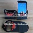 new portable soft PVC mobile phone plastic holder