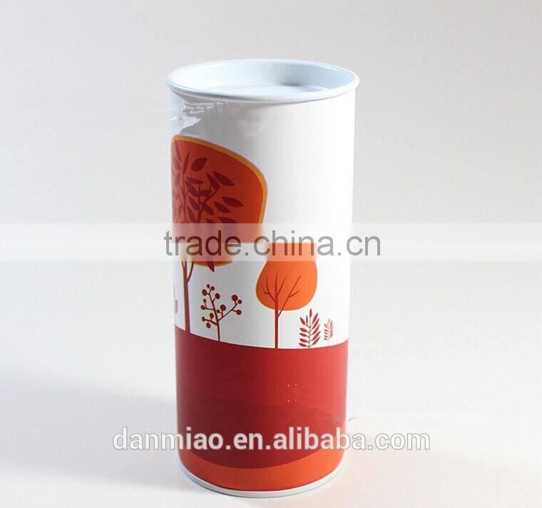 custom practical cardboard paper core /paper tube for tea, coffee, candy packaging box