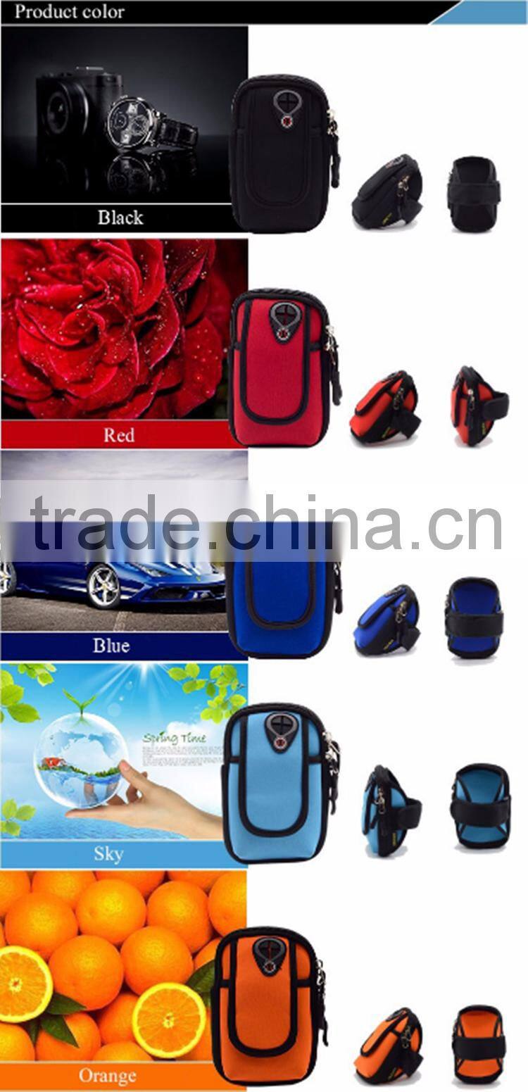 New arrival wholesale smart waterproof phone fashion sport arm bag