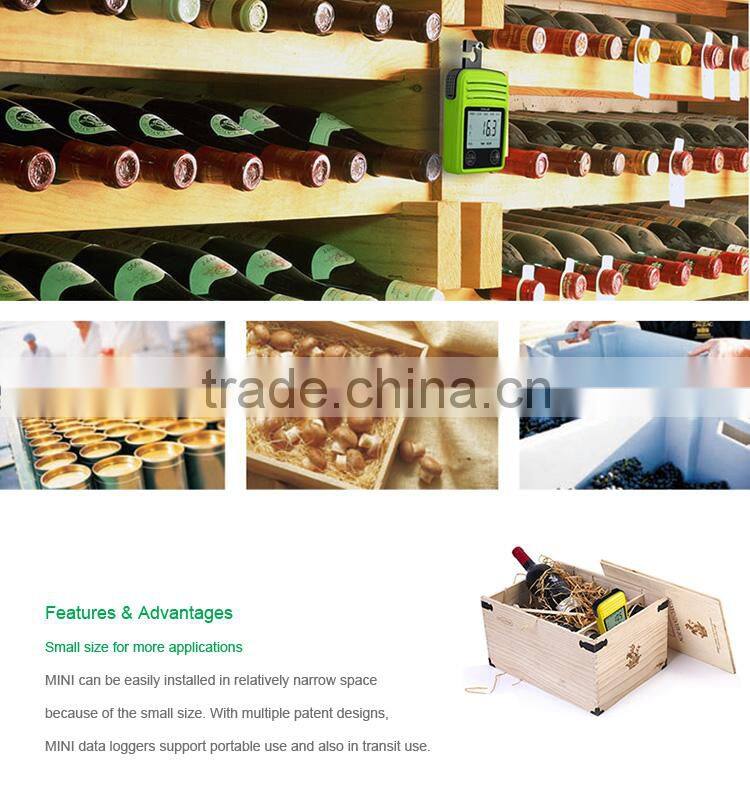 MINI Portable Temperature Humidity Meter Digital Thermo Hygrometer Data Logger