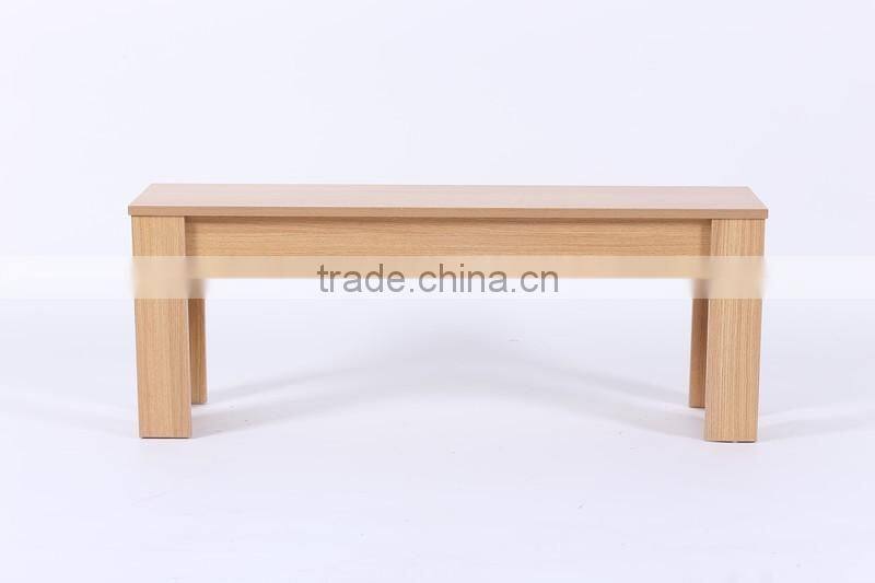 Melamine MDF Dining Table With Stool Supply For Many Countries