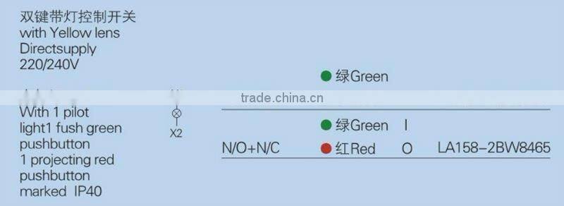 PBS-2BW8465 Push Button Switch