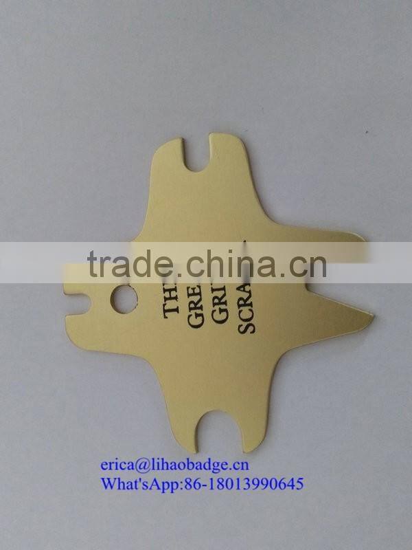 Cheap Aluminum Alloy Botter Opener Custom key bottle opener