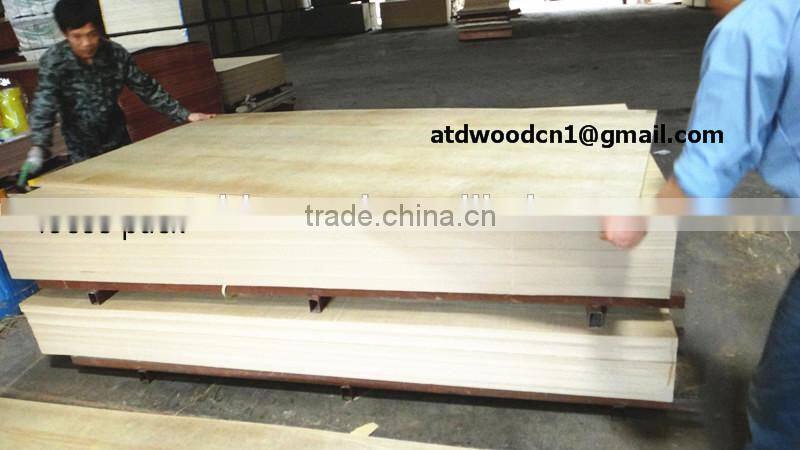 Straight line teak plywood, mdf straight line from linyi