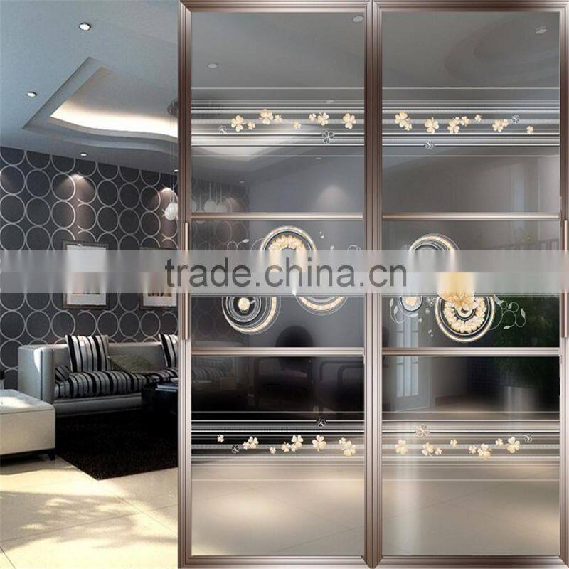 smart fashion sliding door glass
