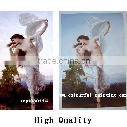 Custom realistic portrait oil painting from photo