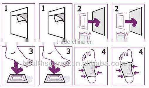 CE,FDA kinoki detox foot patches foot patch detox pad