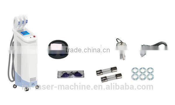 WOW!!! Low factory direct selling price!!! 3 handles ipl hair removal / ipl machine / ipl hair removal system