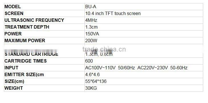 Newest technology liposonix for slimming machine