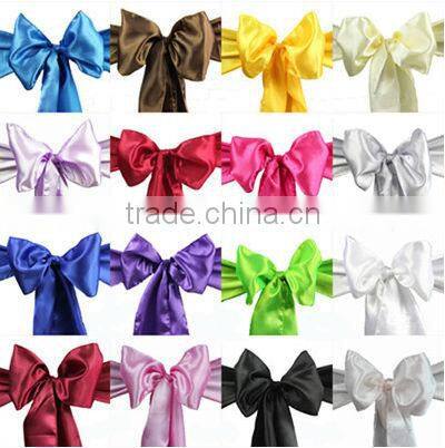 promotional blue chair sashes for wedding