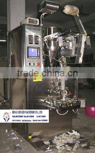 Automatic gas filling snack packing machine with factory price