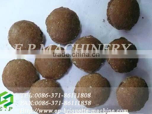 Coal Ball Briquette Machine with Selling in Brazil