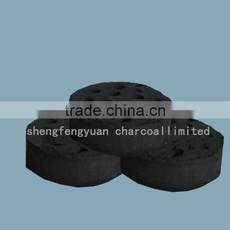 Round BBQ charcoal