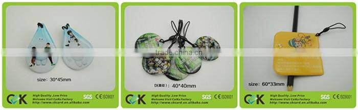 OEM service pile coating plastic card flocking printing