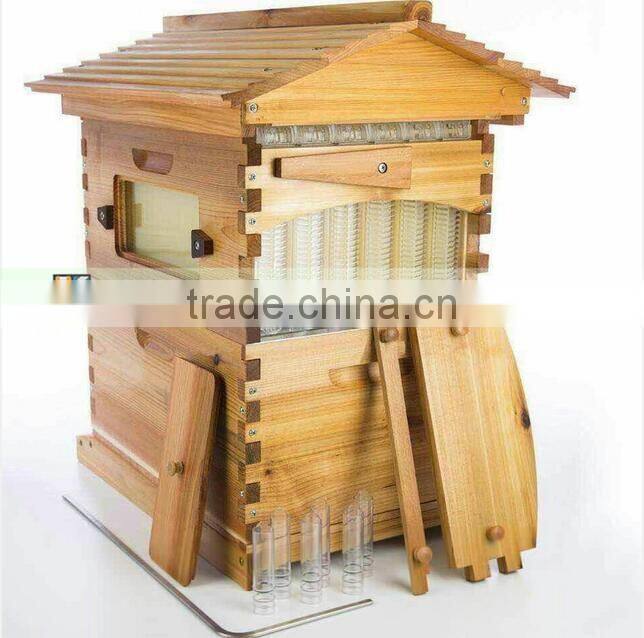 New type wooden bee hive automatic honey outflow bee hive for sale