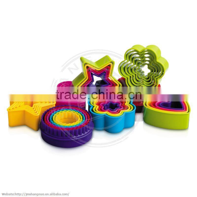 Funny Colorful Plastic Cake Mould Set, Baking Tools,pasty cutter
